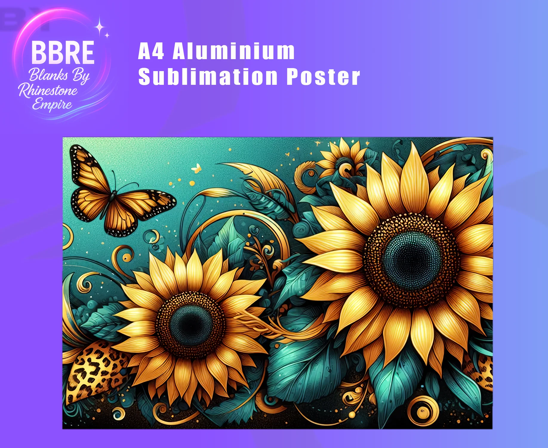1 Sublimation Horizontal Poster