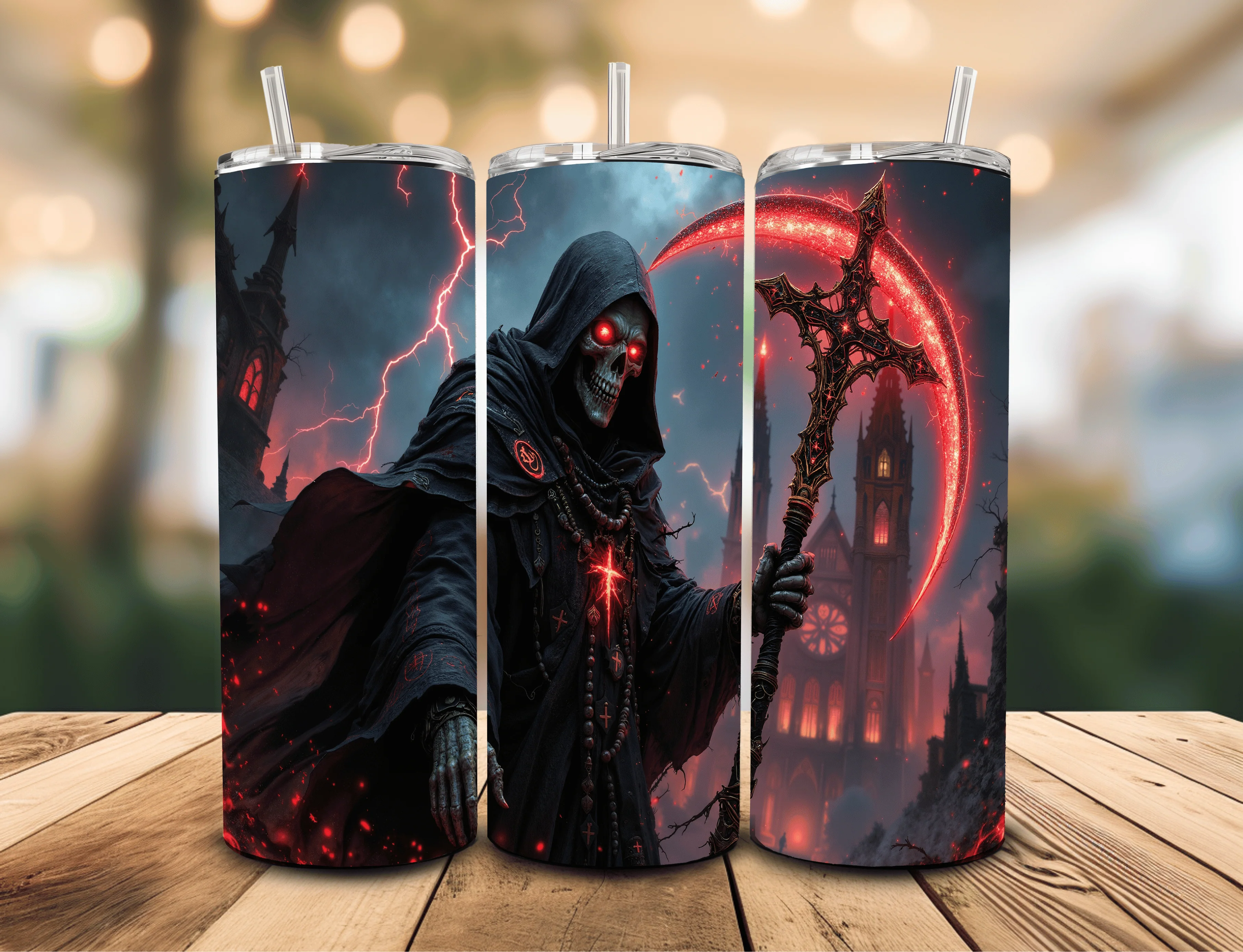 Gothic Reaper  20 oz Insulated Tumbler