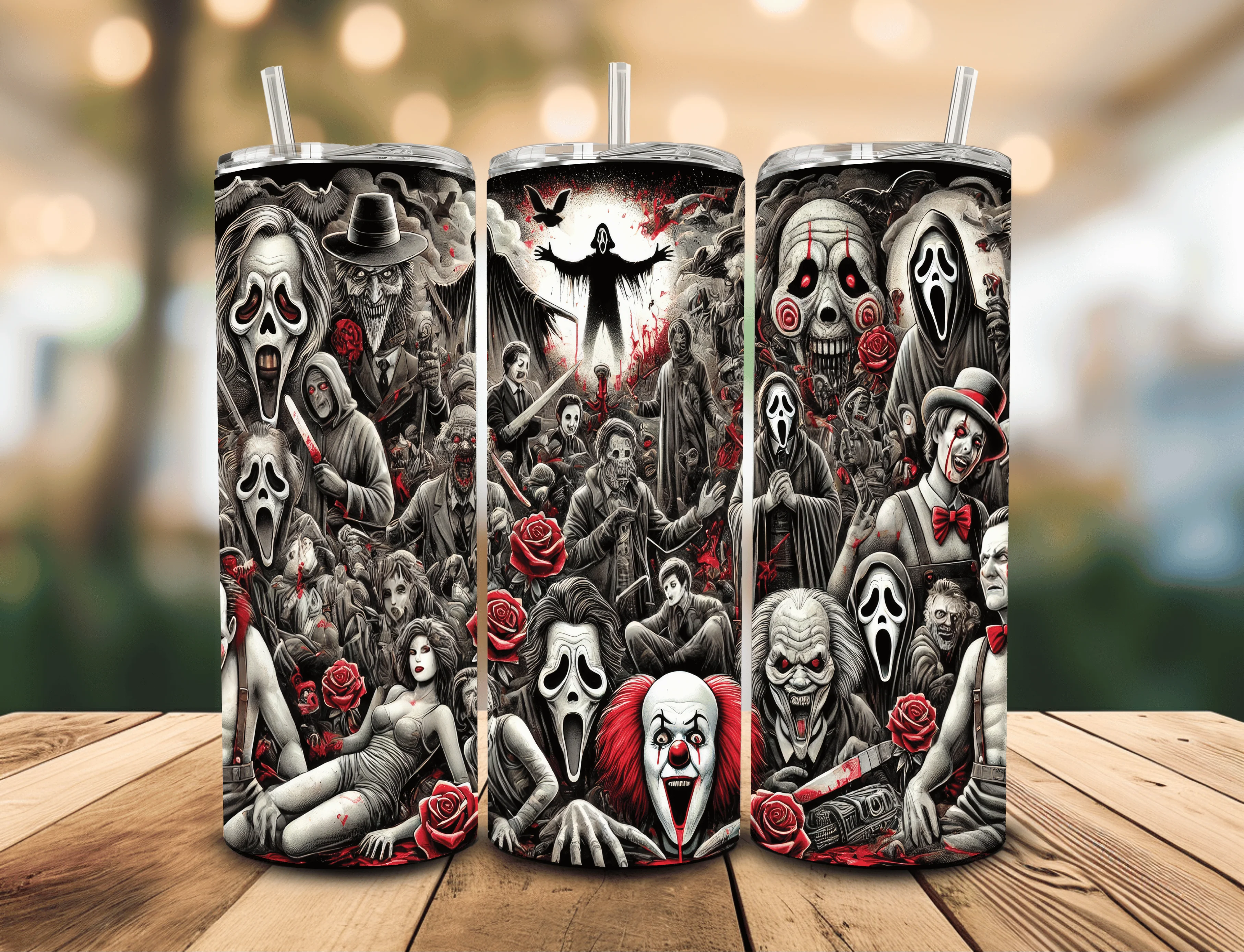Horror Compilation 20 oz Insulated Tumbler